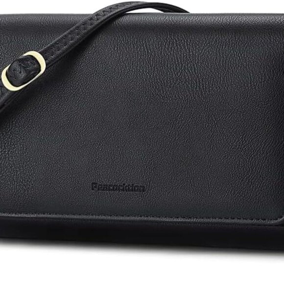 Women Wallet Purse Card Holder with RFID, Large Capacity Crossbody Wristlet Clut - Picture 1 of 6